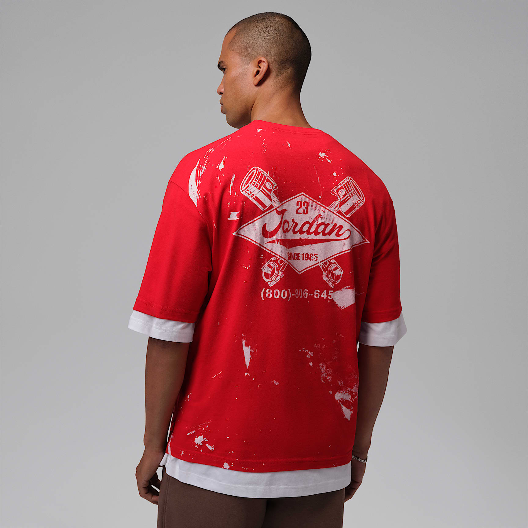 JORDAN ゲームシャツ Jordan Brooklyn Men's Graphic T-Shirt. Nike.com